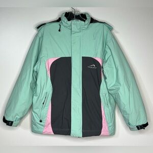 Polar Edge Water Resistant Wind Proof Pastel Ski Jacket Woman's‎ Medium